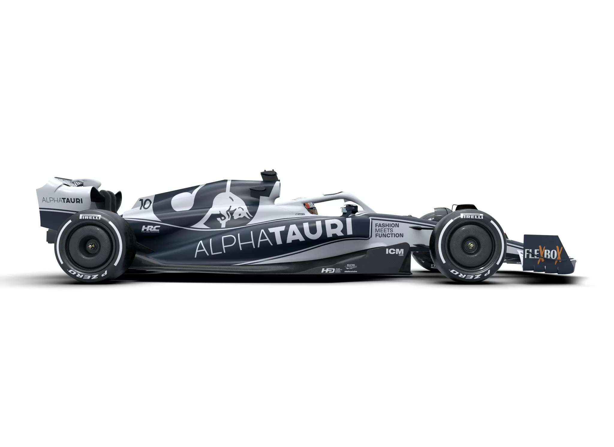 Foto do carro da Alpha Tauri