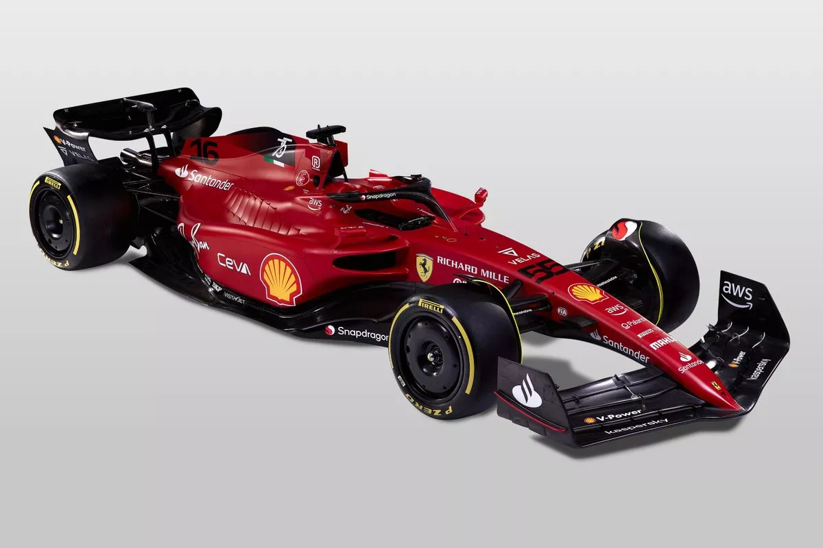 Foto do carro da Ferrari