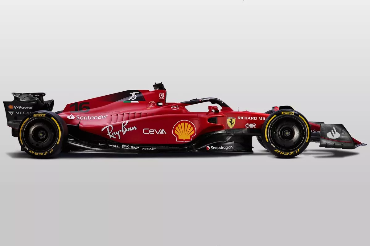 Foto do carro da Ferrari