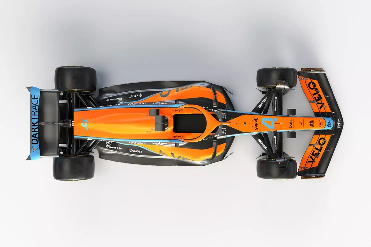Foto do carro da Mclaren