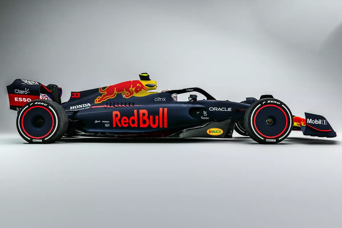 Foto do carro da Red Bull