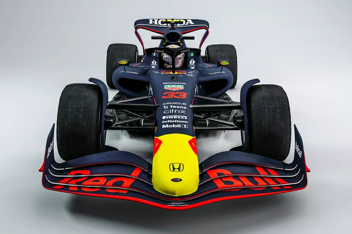 Foto do carro da Red Bull
