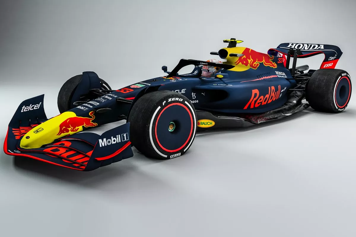Foto do carro da Red Bull