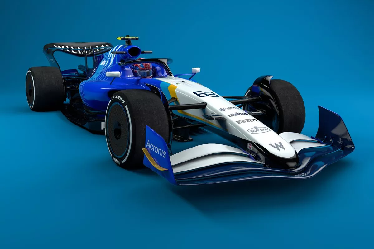 Foto do carro da Williams