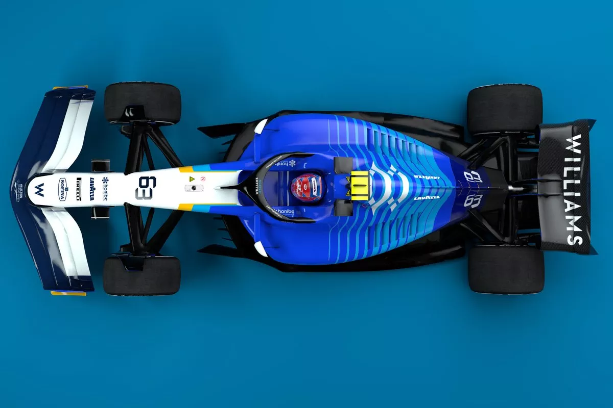 Foto do carro da Williams