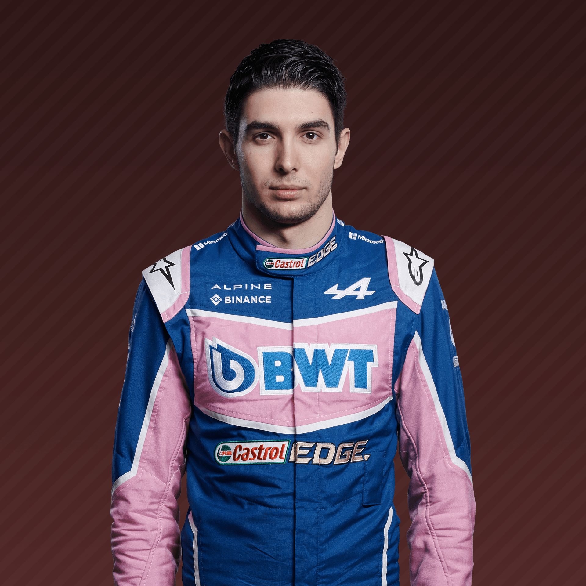 Foto do piloto Esteban Ocon