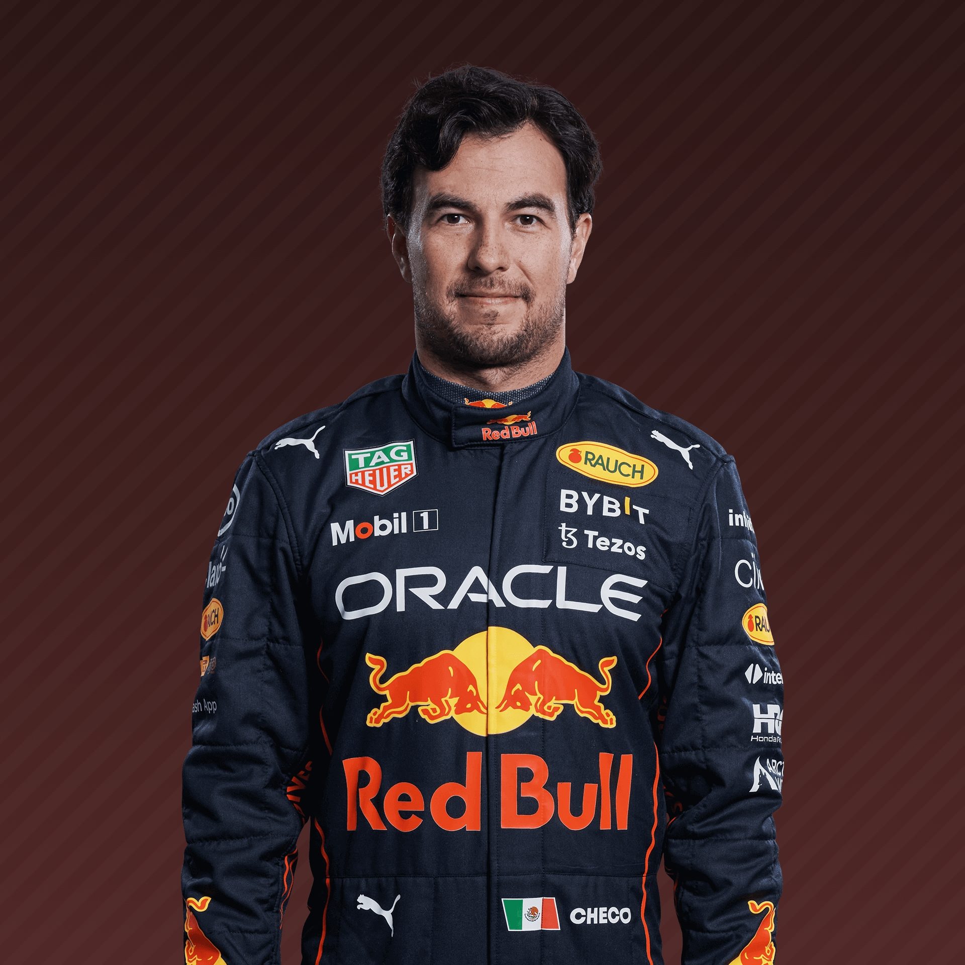 Foto do piloto Sergio Perez