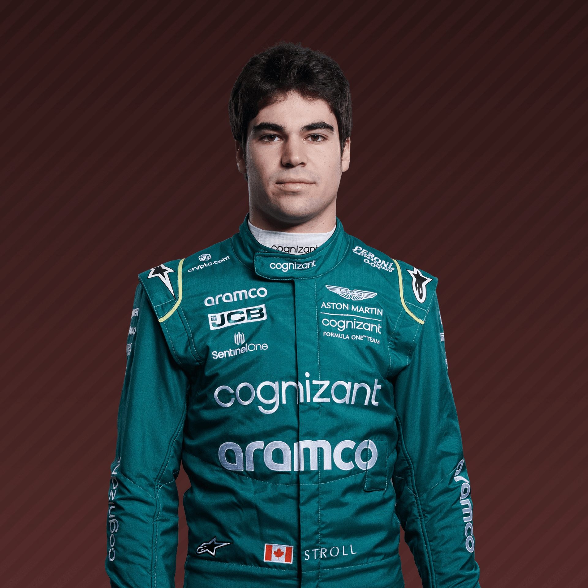 Foto do piloto Lance Stroll